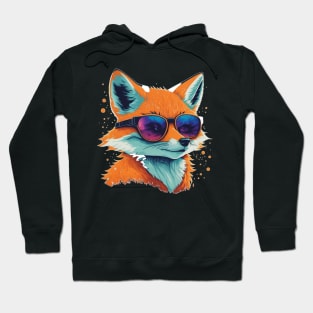 Fox in sunglasses Hoodie